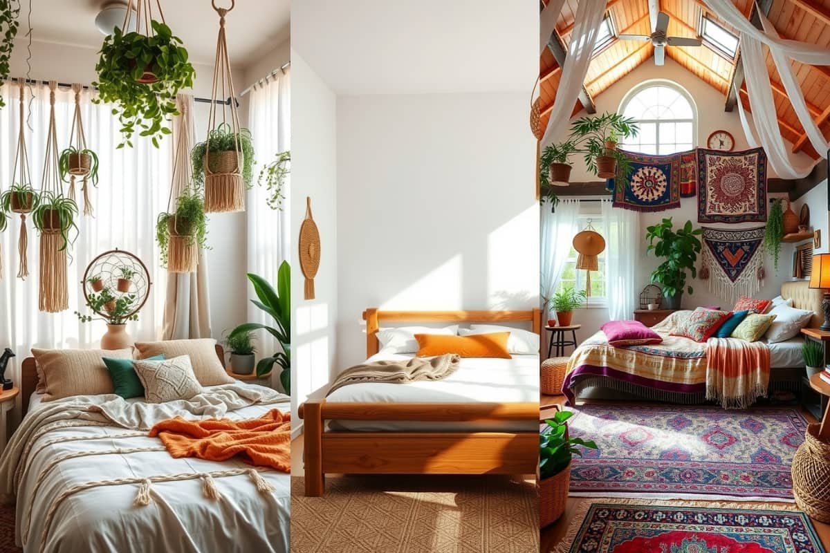 Boho Bedroom Bed Ideas