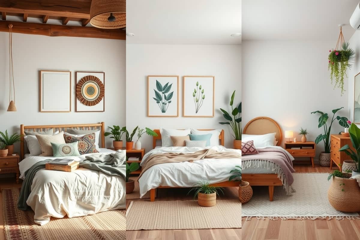 Simple and Trendy Minimalist Boho Bedroom