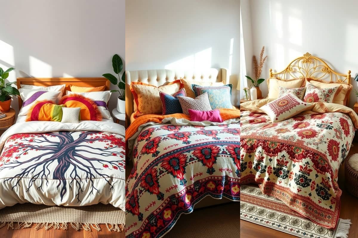 Stunning Boho Bedding Set