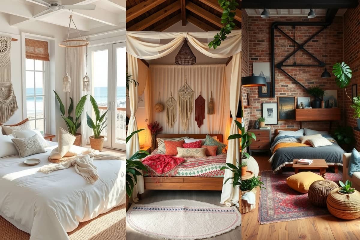 Trending Rustic Boho Style Bedrooms