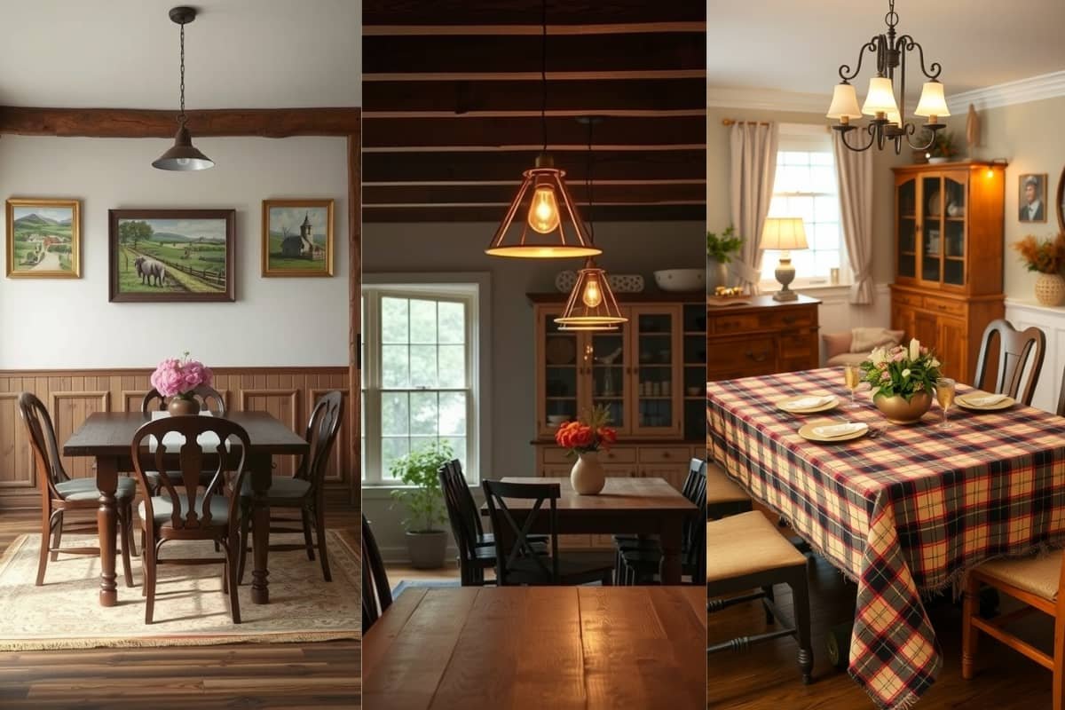 Cozy Cottage Core Dining Room Ideas