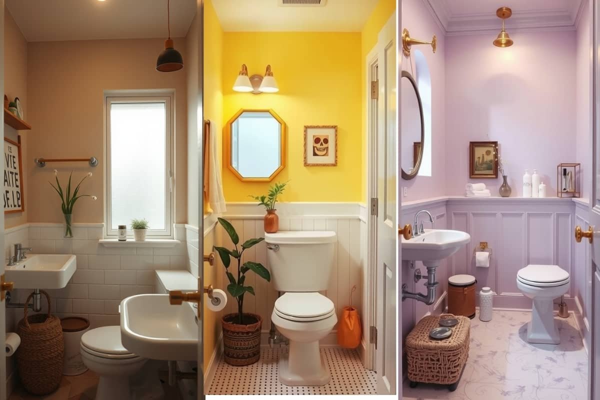 Paint Shades to Brighten and Open Up Your Small Bathroom