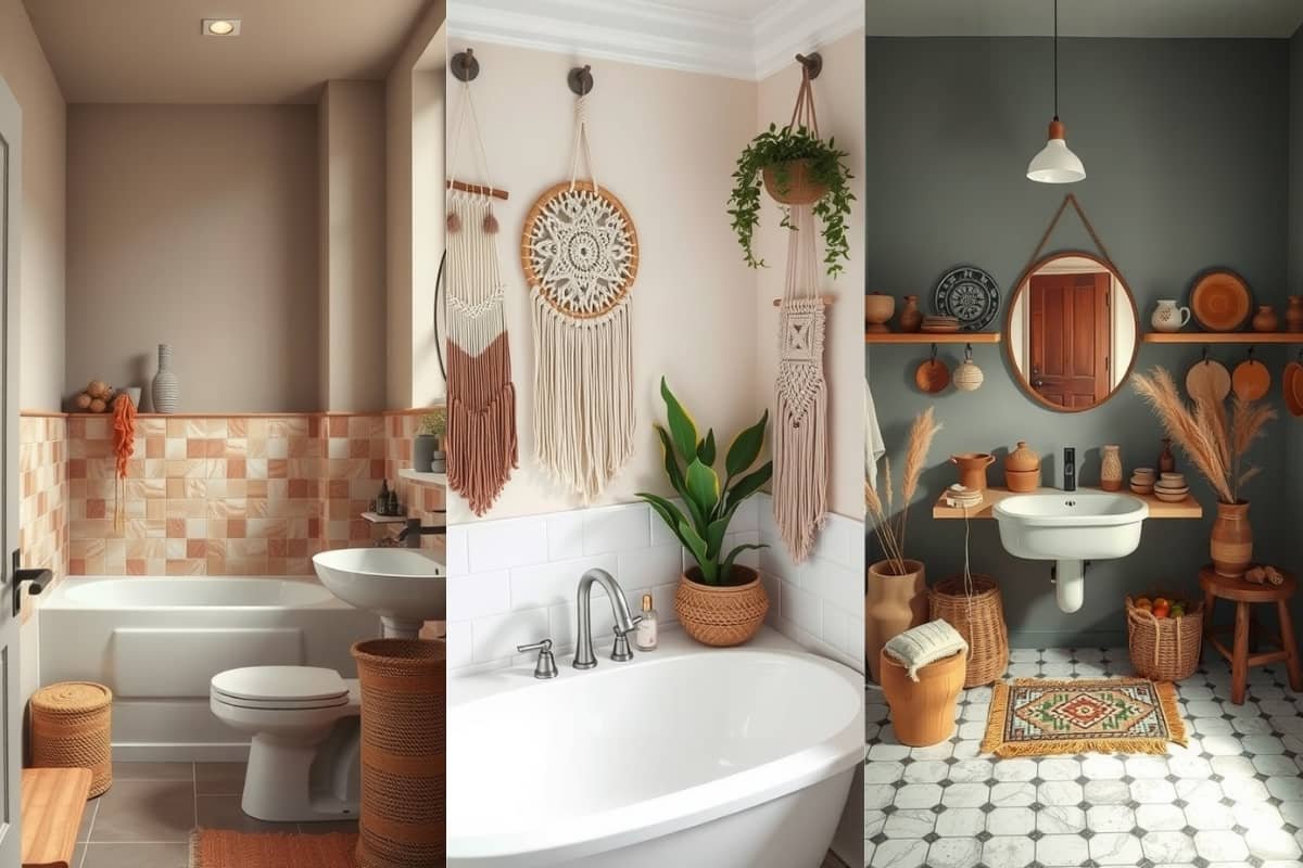 Stunning Boho Bathroom Decor Ideas