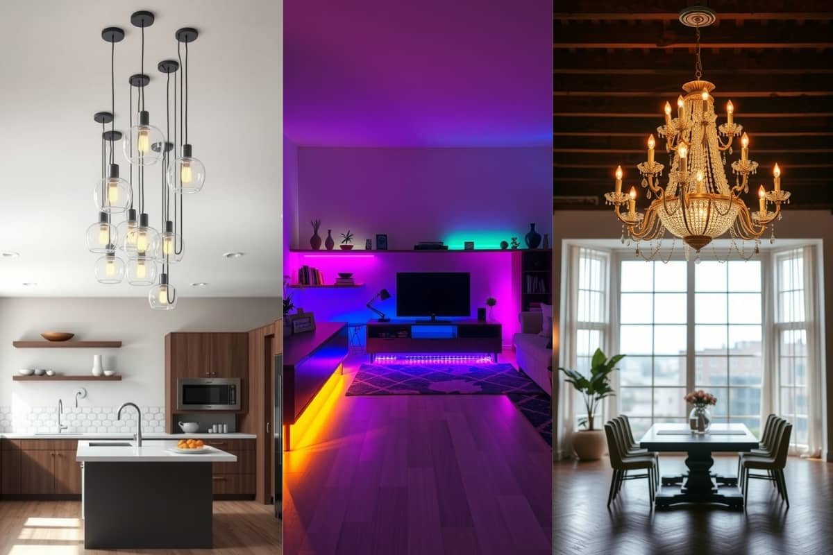 Stunning Lighting Ideas to Elevate Your Open Living Room and Kitchen Spaces