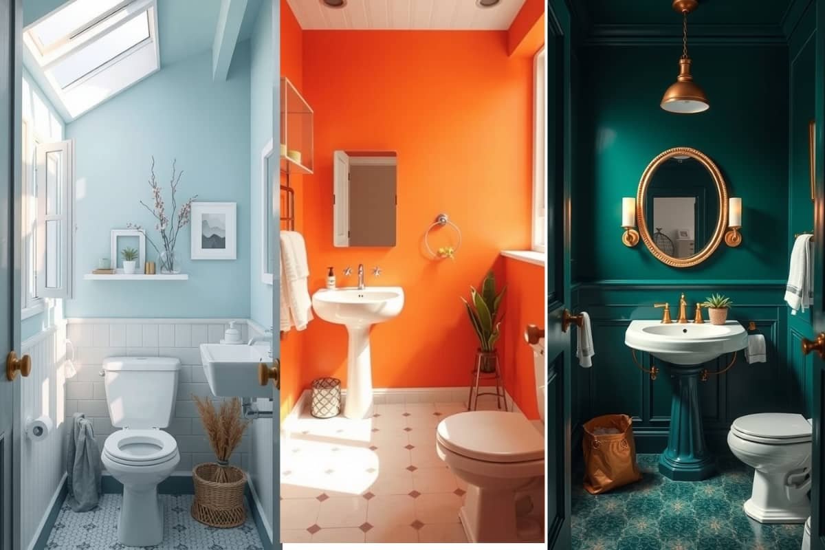 Stunning Paint Colors to Transform Your Small Bathroom