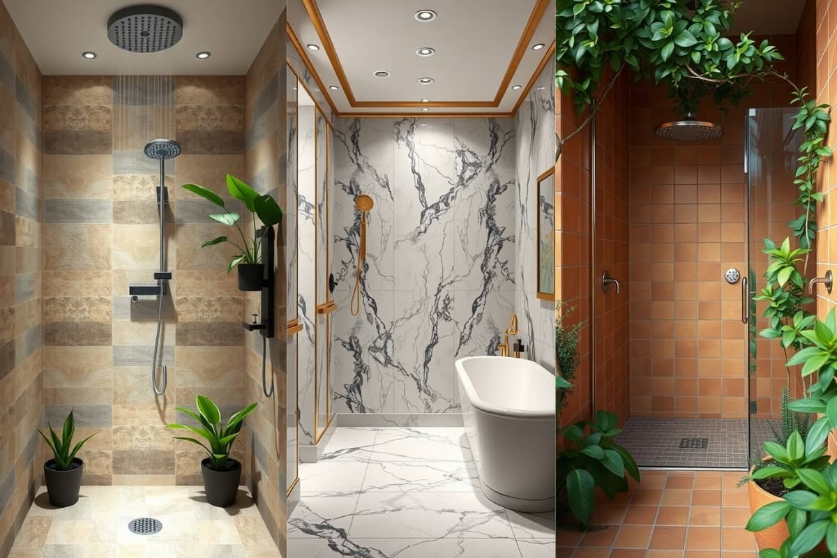 Stunning Walk-In Shower Tile Ideas