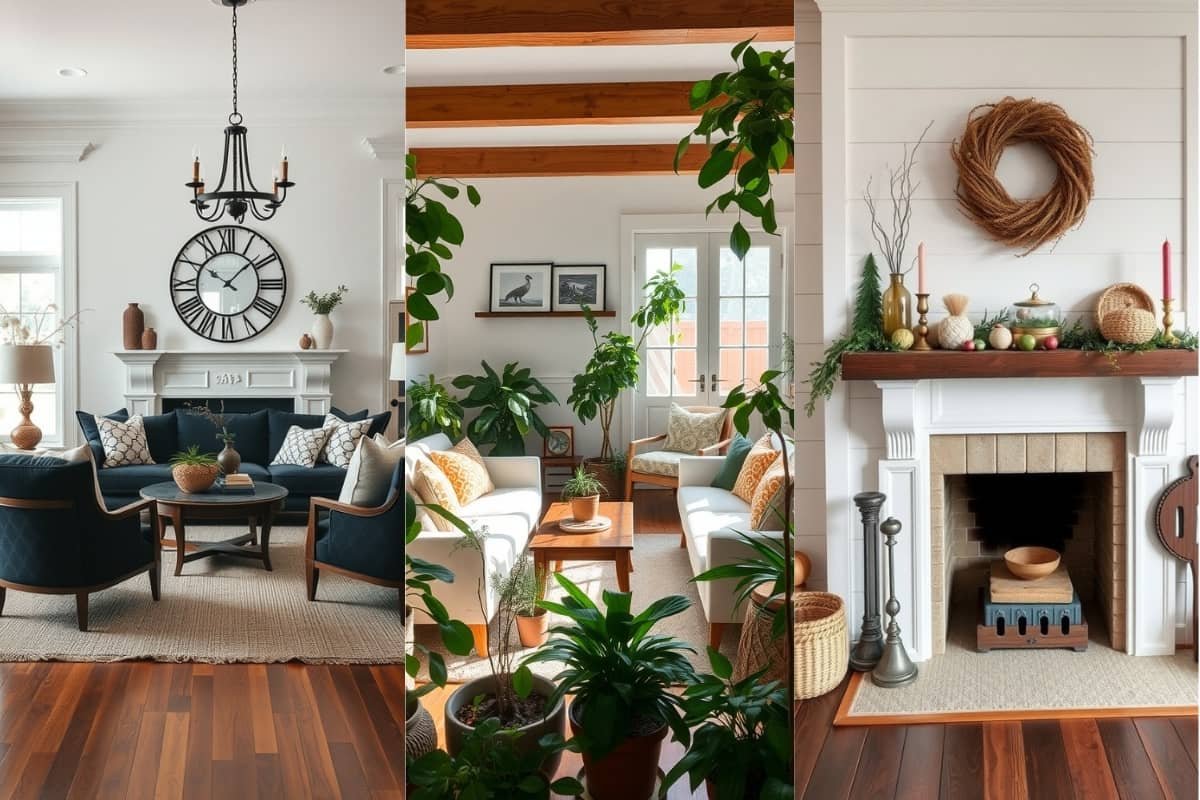 Cozy Farmhouse Living Room Ideas
